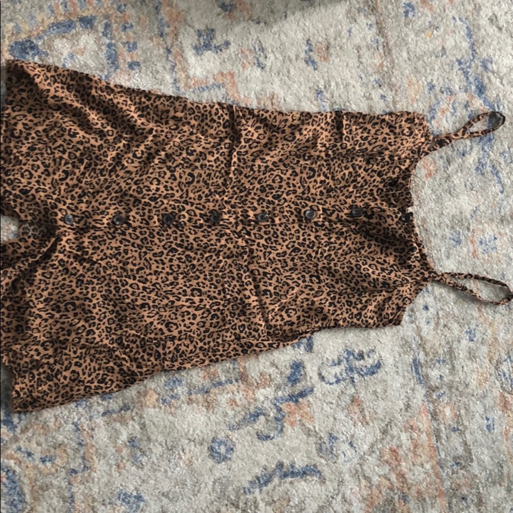H&M cheetah dress